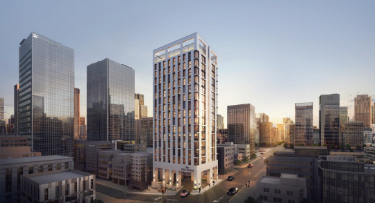 더 포엠 역삼 투시도. <피알메이저 제공>